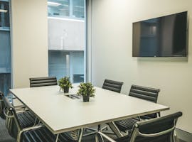 The small green room, meeting room at iShare coworking space, image 1