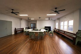 The Small Hall, multi-use area at The Hamilton Community Hive, image 1