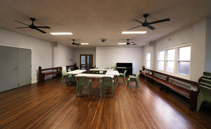 The Small Hall, multi-use area at The Hamilton Community Hive, image 1