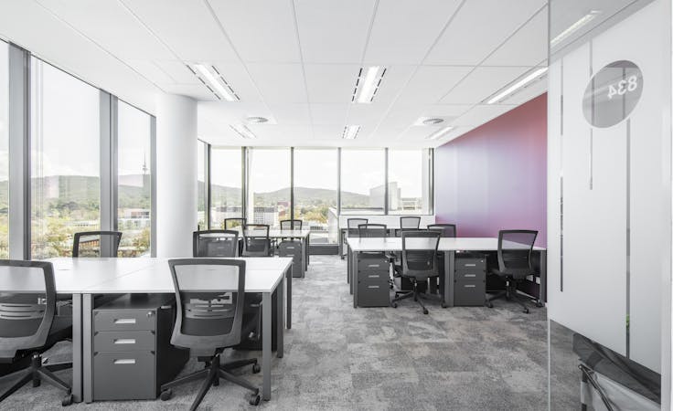 Move into ready-to-use open plan office space for 15 persons in Regus 121 Marcus Clarke Street, private office at Canberra, 121 Marcus Clarke Street, image 2