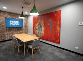 Front, meeting room at Knock Knock Cowork, image 1