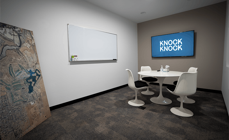 Back, meeting room at Knock Knock Cowork, image 1