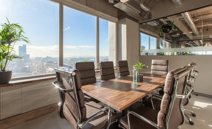 This meeting room comes with stunning CBD views, image 1