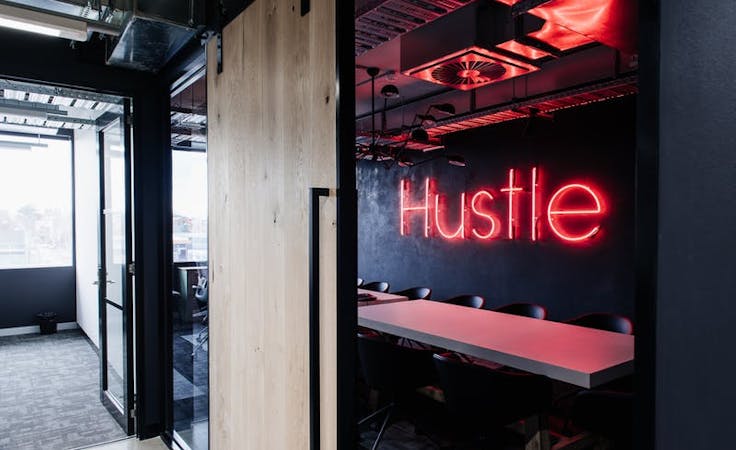 Hustle Room, meeting room at Building X, Richmond, image 1