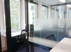 2 desk, private office at Christie Spaces Collins St, image 1