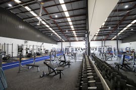 Makayla Ranford, training room at Warehouse Gym & Fitness, image 1