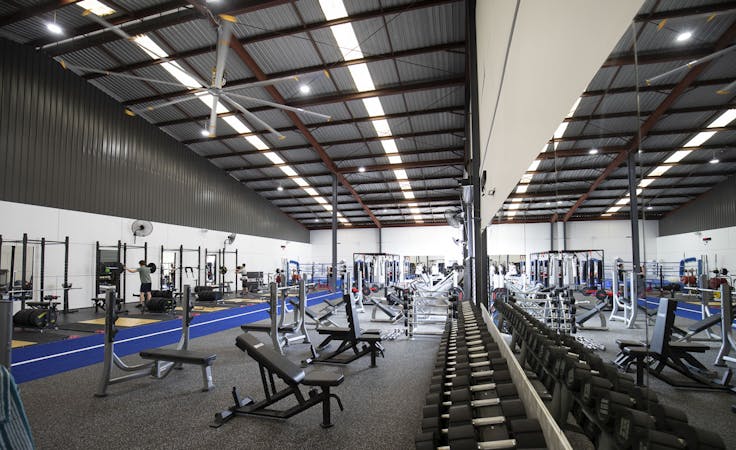 Makayla Ranford, training room at Warehouse Gym & Fitness, image 1