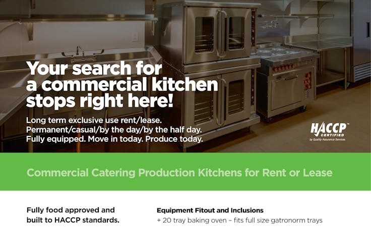 Rent a Commercial Kitchen, multi-use area at Rent a Kitchen, image 1