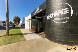 The Cafe, multi-use area at Recharge Coffee + Bites, image 1