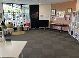 Large open space, enough room for groups, tables orovided, multi-use area at Creative Spirit Arts Therapy, image 1