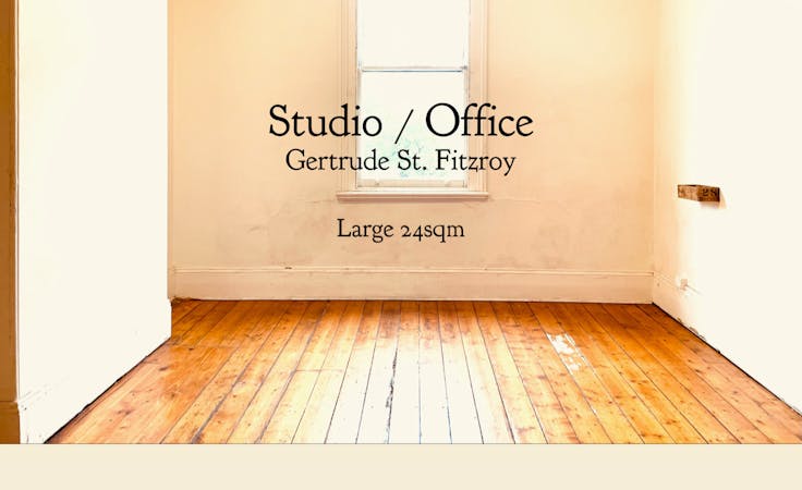 LARGE GERTRUDE STREET SPACE FITZROY , private office at GERTRUDE STREET STUDIO OFFICE, image 1