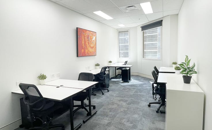Private 6 Desk Office, private office at Christie Spaces Spring Street, image 1