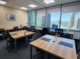 10 person Corner Suite with HARBOUR VIEW with an Executive Office, private office at Compass Offices Barangaroo, image 1