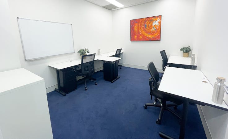 4 Desk Office, private office at Christie Spaces Spring Street, image 1