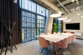 Beautifully designed open plan office space for 10 persons in Spaces Jubilee Place Fortitude Valley, serviced office at Jubilee Place Fortitude Valley, image 1