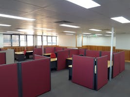 Dedicated desk at Logitech Engineering, image 1