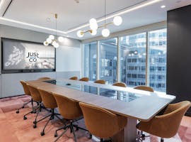 Just Inspire Boardroom , meeting room at JustCo King Street Sydney, image 1