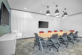 Open plan office space for 10 persons in Regus location, private office at 85 Spring Street, image 1
