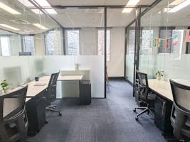 Private 6 Desk Office with Views, private office at Christie Spaces Spring Street, image 1