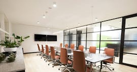 18 Seater Boardroom, meeting room at Sector Serviced Offices Collins St, image 1