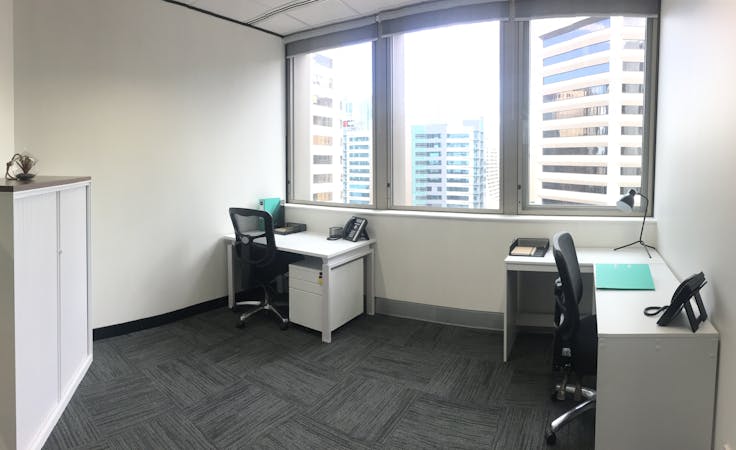4 Person Window Suite, serviced office at @WORKSPACES Brisbane, image 1