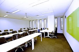 Polished office space ideal for hosting your next training session, image 1