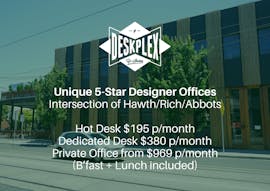A 5 star office space at the intersection of Richmond, Hawthorn, Abbotsford, private office at DeskPlex Coworking, image 1