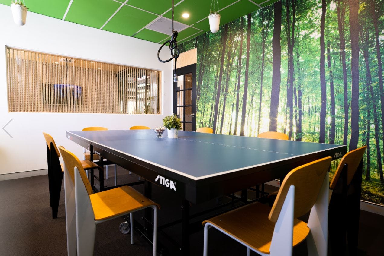 Meeting Room At Wotso Workspace Neutral Bay Ping Pong Room