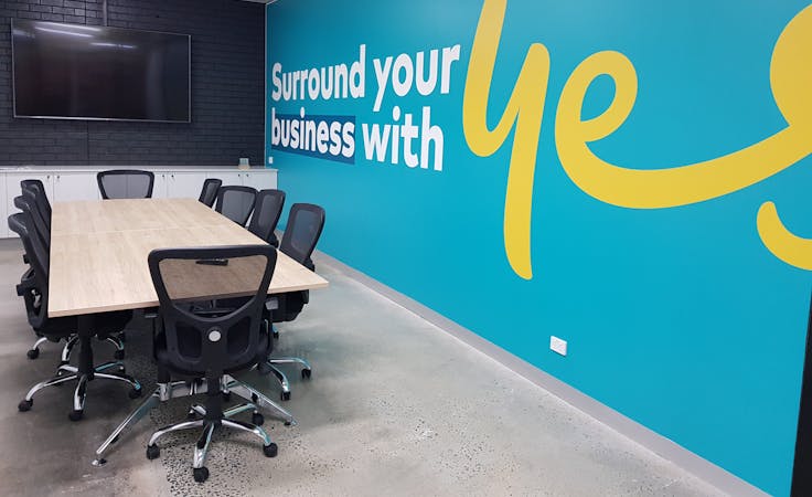 Yes Business Boardroom, meeting room at Optus Business Centre Shepparton, image 1