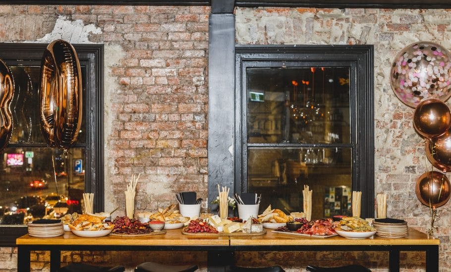 Function room at The Duke of Wellington Wine Bar Spacely