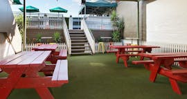 Lower Beer Garden, function room at The Hawthorn Hotel, image 1