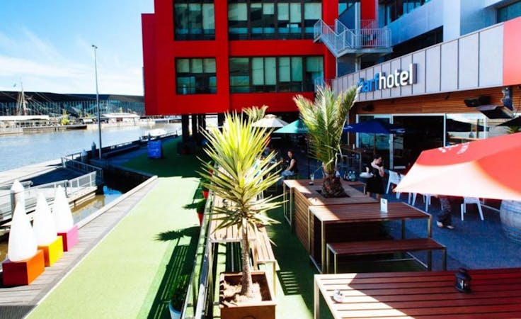 Garden Decks, function room at The Wharf Hotel, image 1