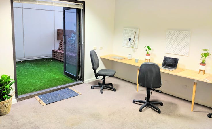 Private Office + Private Patio 2, only 3min walk from Parliament Station, private office at HQ Co-Work, image 1