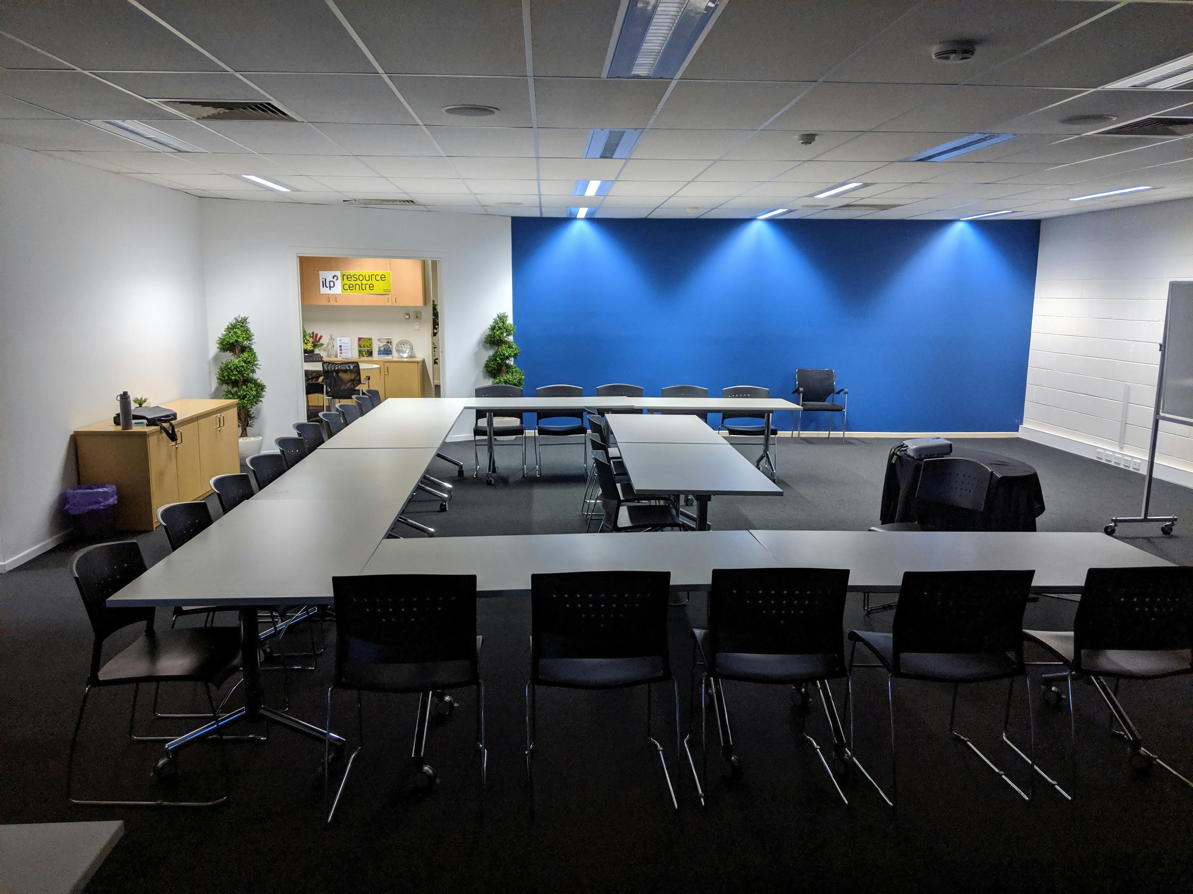 Training room at Brisbane Business Centre Training Room/Meeting Room