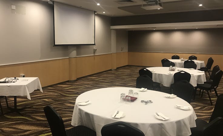 The Captain's Room &  Darcey Mitchell Room, multi-use area at Broncos Leagues Club, image 1
