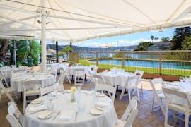 Sunny poolside terrace ideal for private functions, image 1