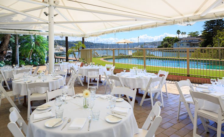 Sunny poolside terrace ideal for private functions, image 1