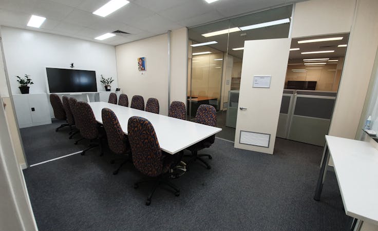 12 - Person, meeting room at The Office Block., image 1
